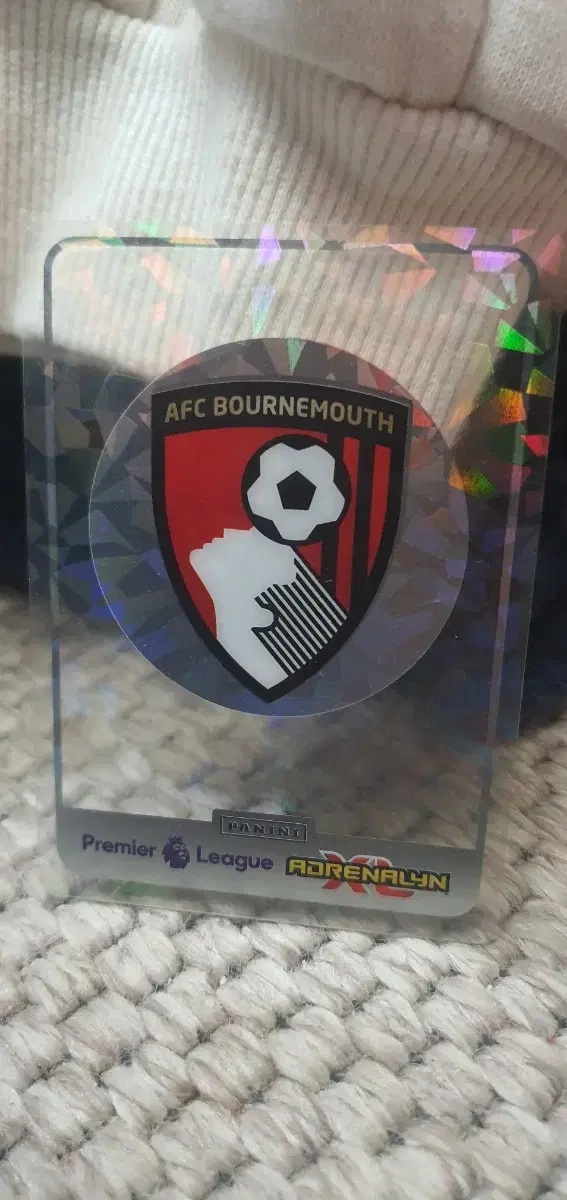 panini afc bournemouth 축구카드 cristal