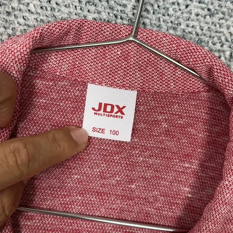 JDX 골프 캐주얼 반팔 카라티 100