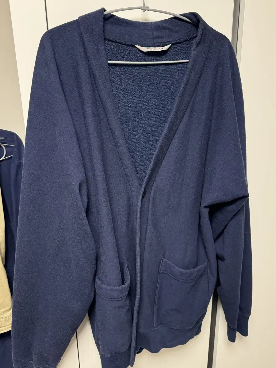 Nanamika Kodenshi Cardigan Navy L