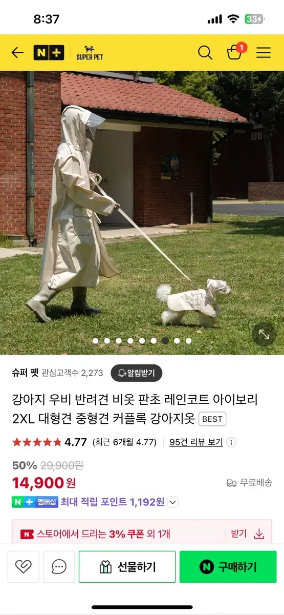 강아지 견주 커플우비