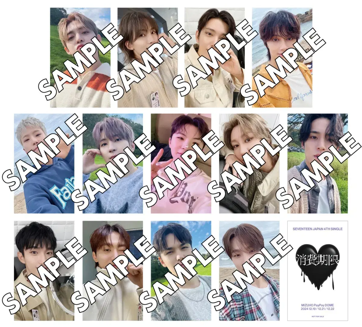 Seats are plentiful)Seventeen weverse Japan,Universal Chairman Han Jung Fukuoka photocard Buncheol