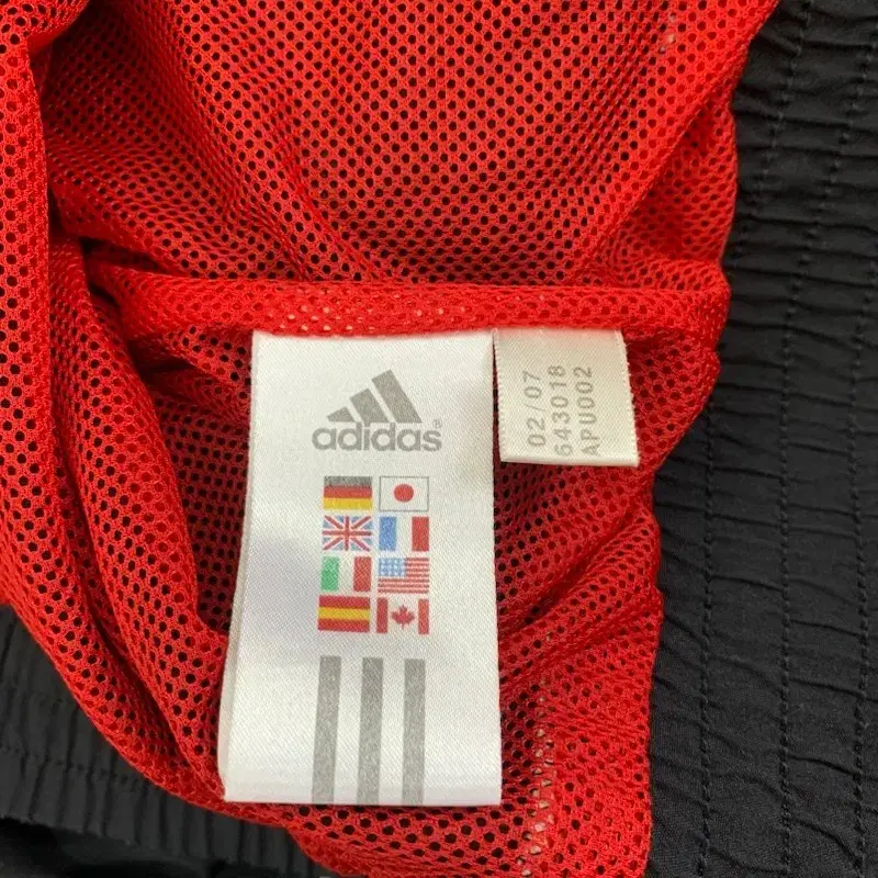 XL ADIDAS 아디다스 삼선 패디드 바람막이 자켓 A00381