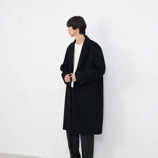 마마가리 22fw 오버핏 핸드메이드 코트