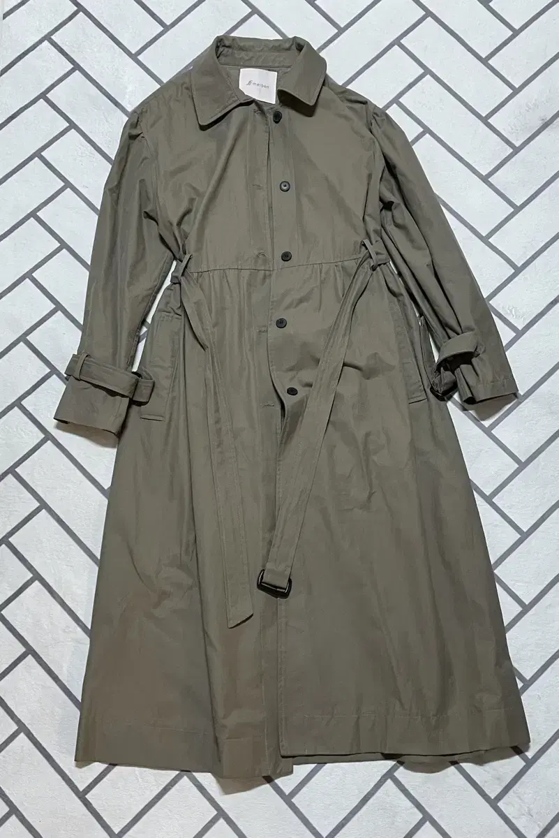 Ismelbon Khaki Brown Trench