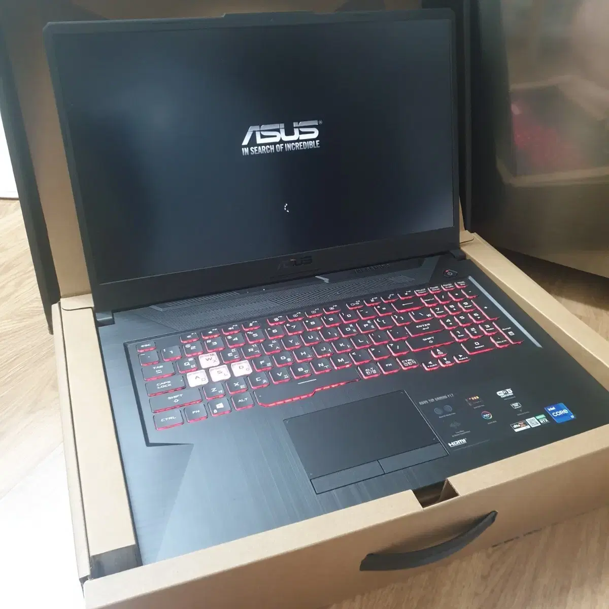 17인치 ASUS 노트북 판매해요