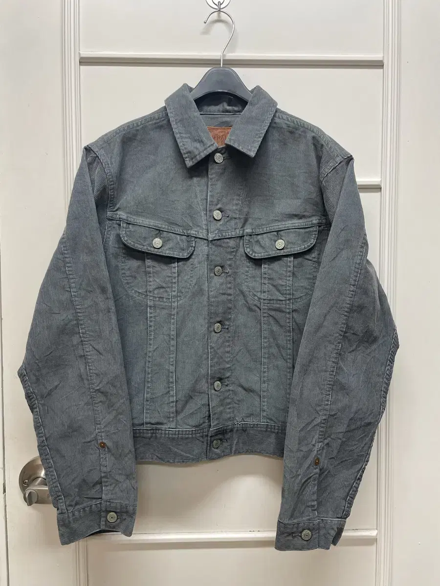 Rrl Double L Corduroy Tucker Denim Jacket