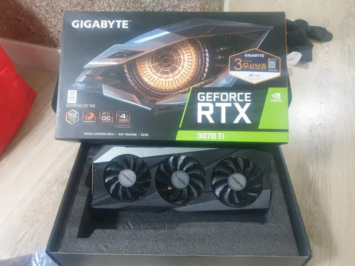 RTX 3070TI 그래픽카드 팝니다 기가바이트