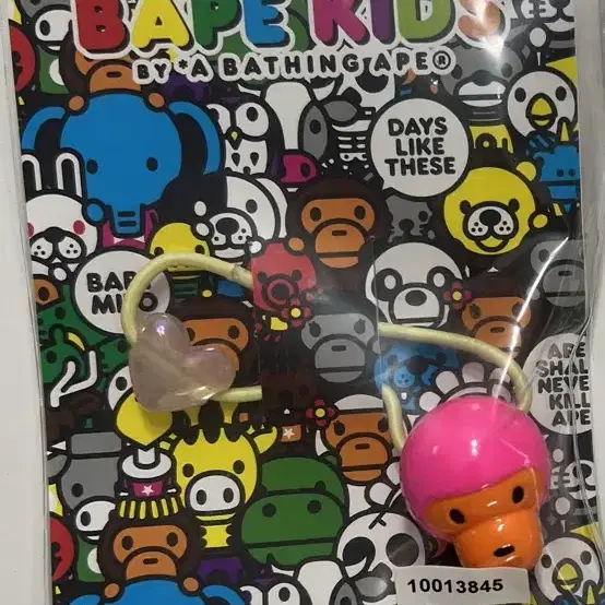 bape 베이프 베이비 마일로 머리끈