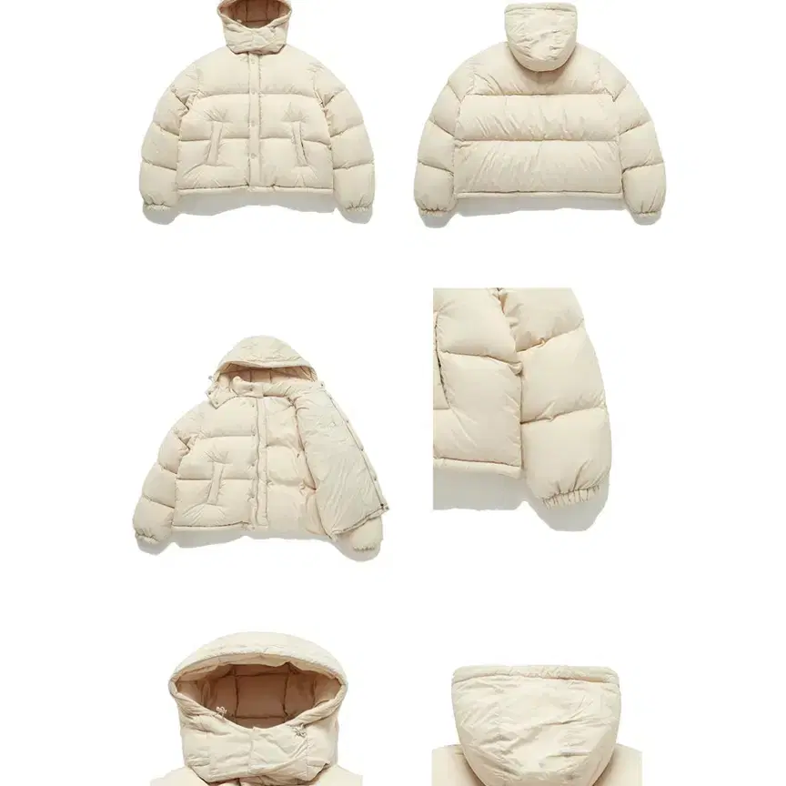 던스트 CROPPED GOOSE DOWN JACKET 패딩 xs