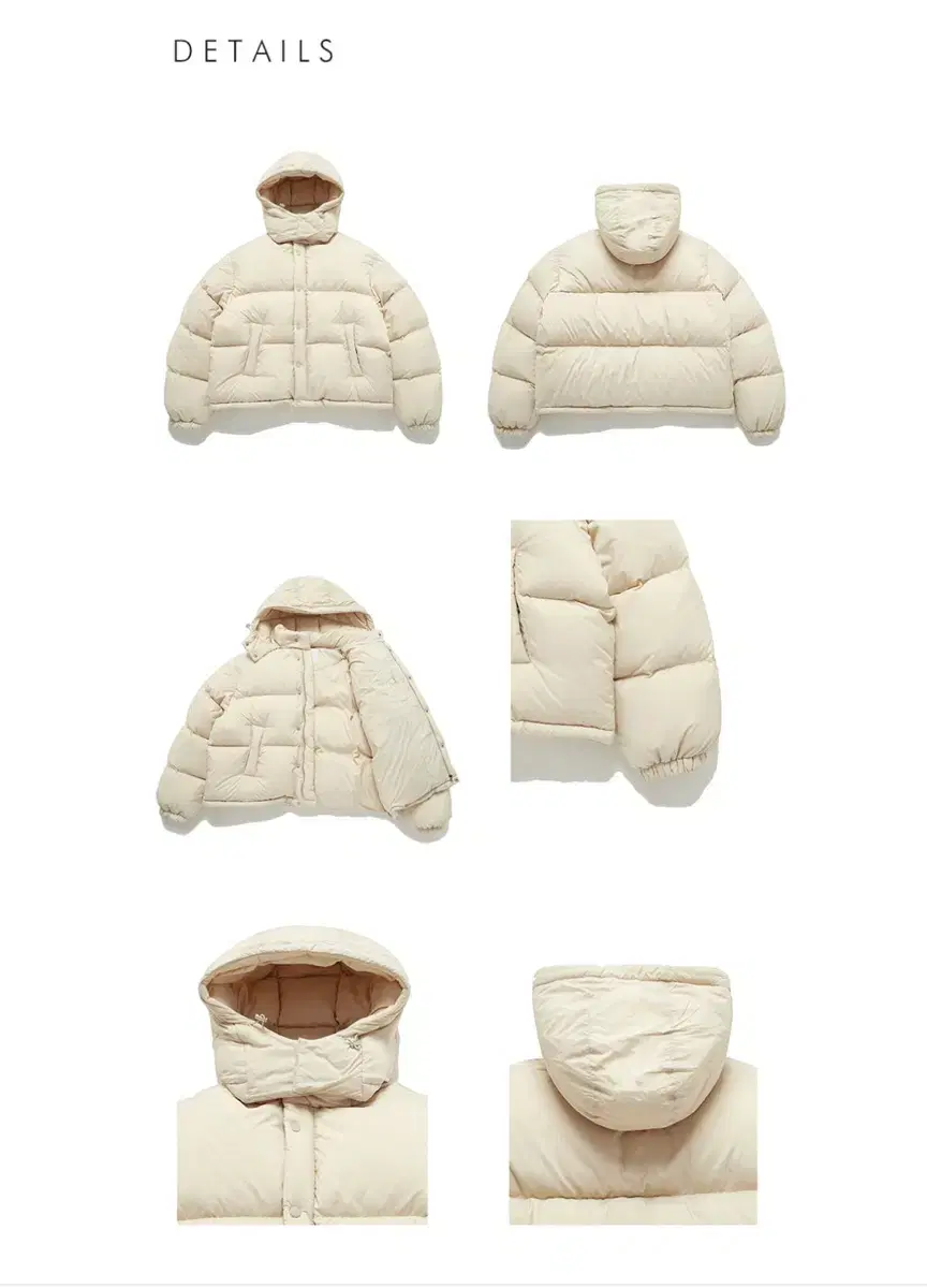 던스트 CROPPED GOOSE DOWN JACKET 패딩 xs