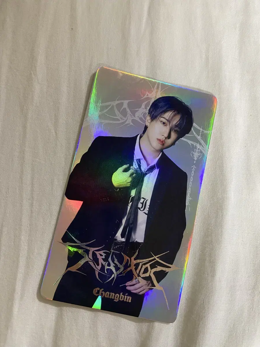 Changbin tc photocard