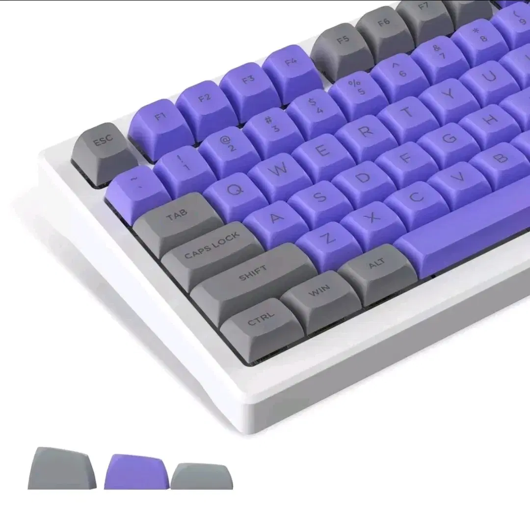 XVX PBT 보라색 키캡