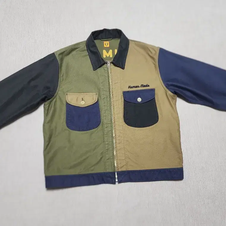 휴먼메이드 Zip-Up Work Jacket Navy-XXL