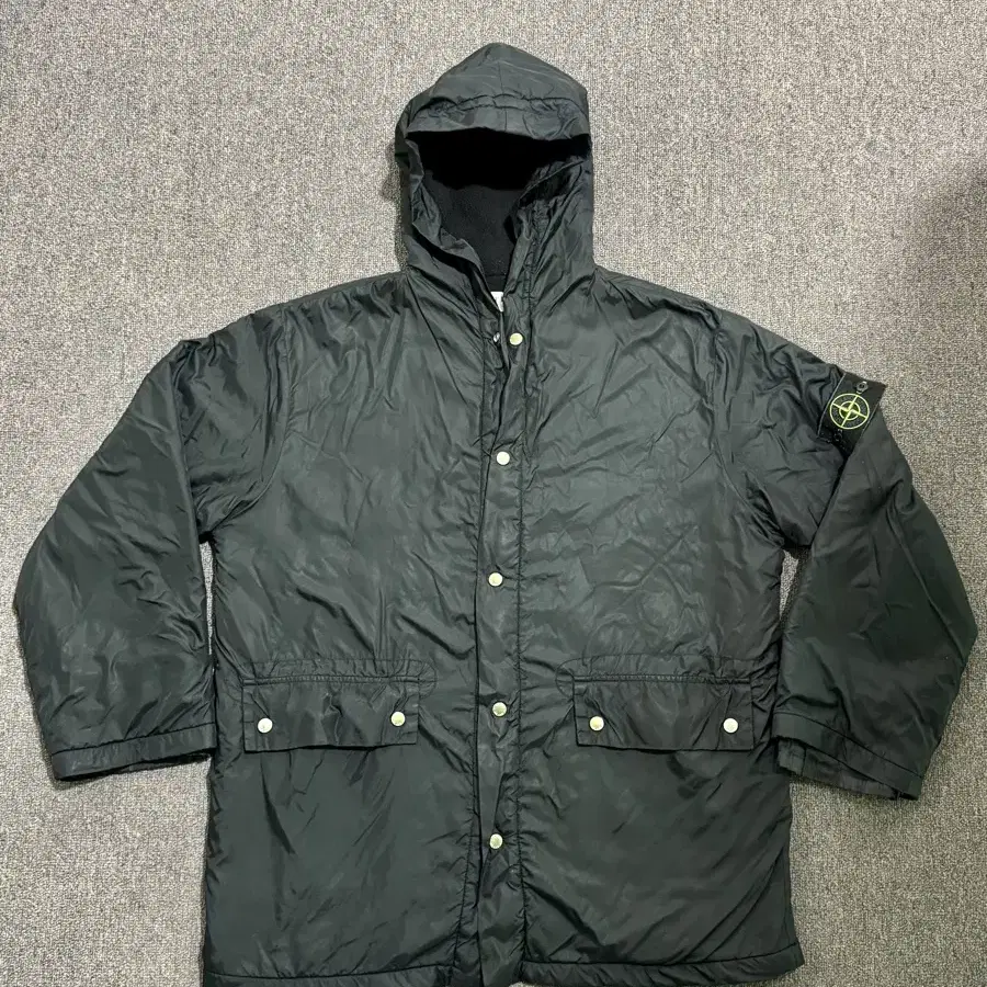 Old stone island cotton nylon shell park