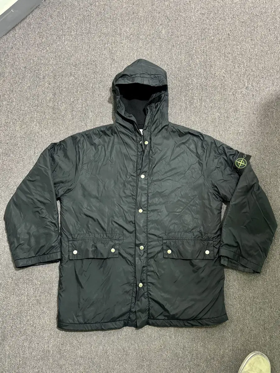 Old stone island cotton nylon shell park