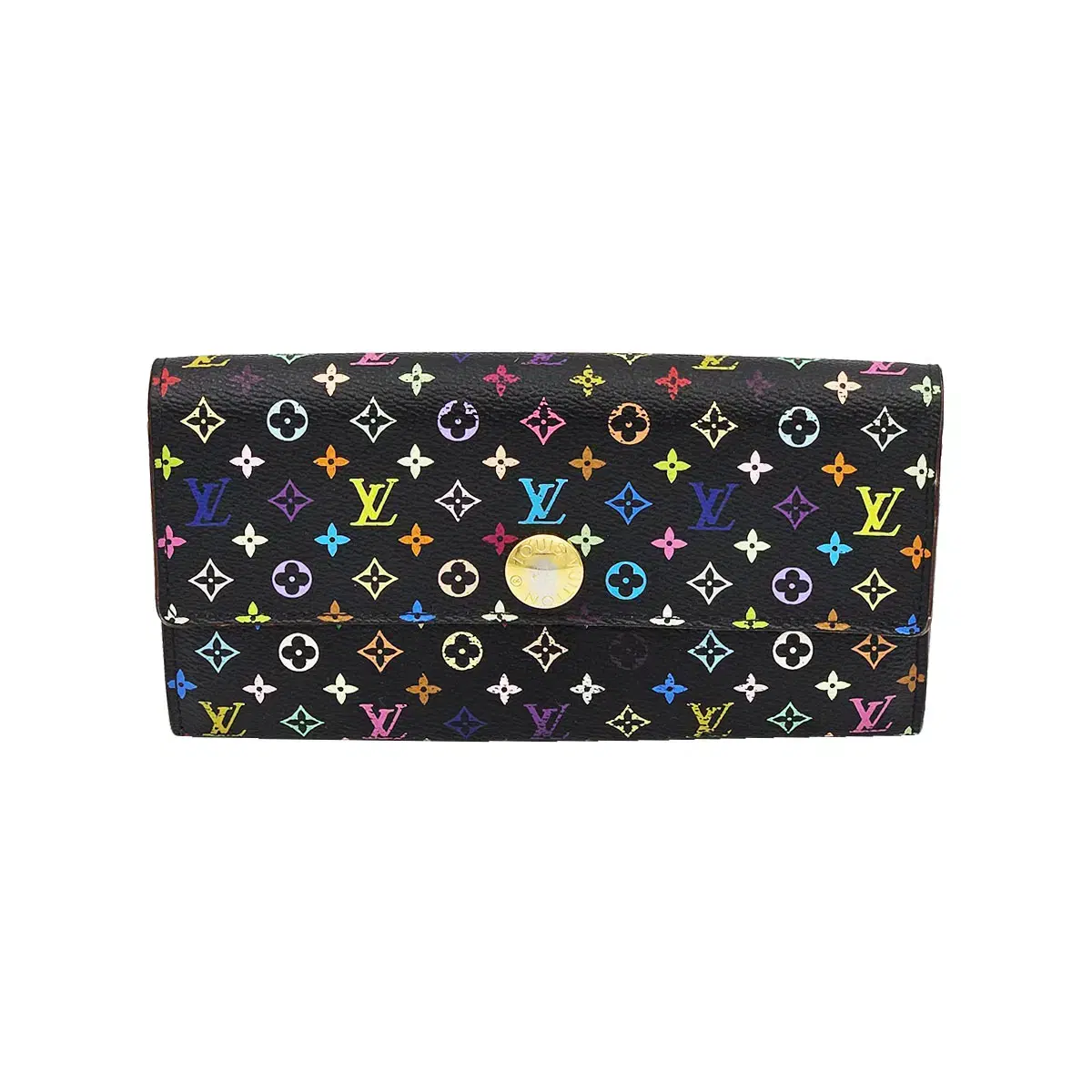 루이비통 Louis Vuitton M93748 멀티컬러 사라 월릿 장지갑