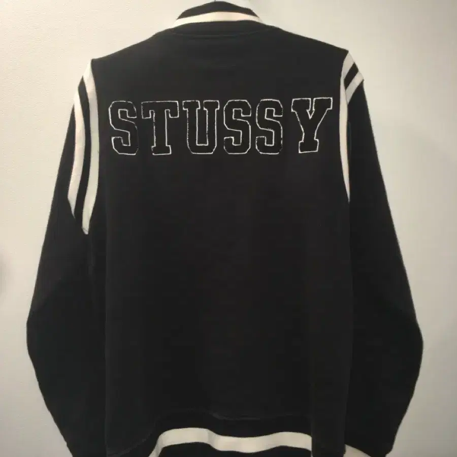 stussy 스투시 크라운 바시티 자켓