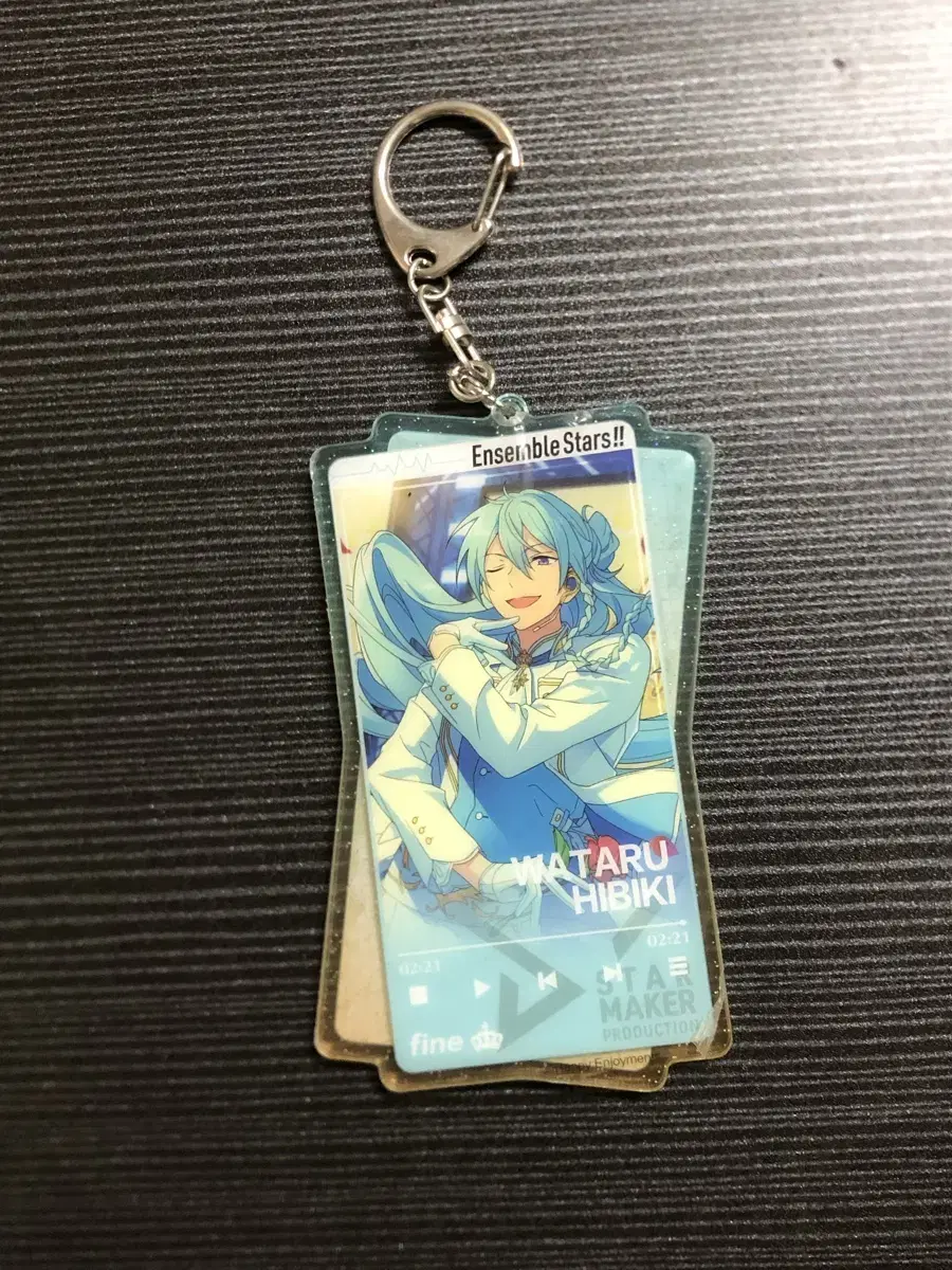 Angsta Wataru Reversible acrylic Keyring