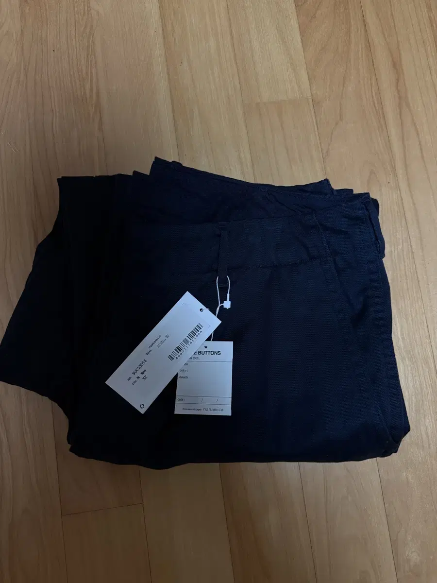 Nanamika wide chino navy size 32 for sale.