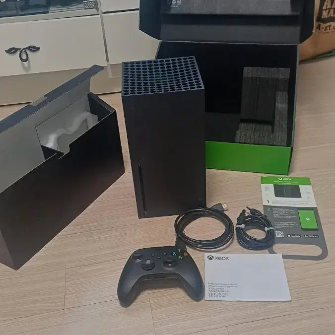 xbox series x  엑시엑 풀박스 팝니다