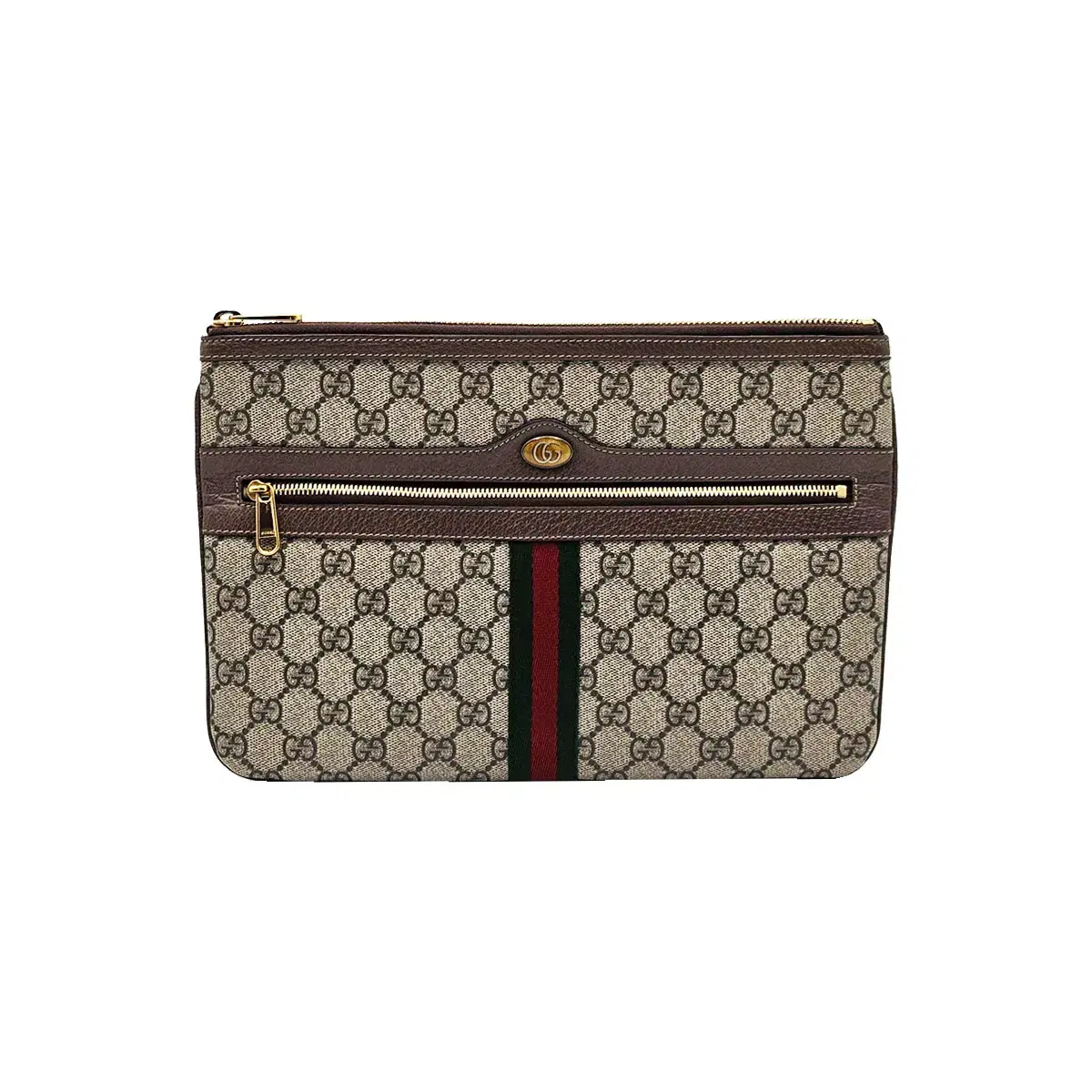 구찌 Gucci 517551 GG 수프림 캔버스 오피디아 파우치 클러치