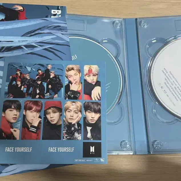 방탄 dvd 페이스유얼셀프 일본dvd