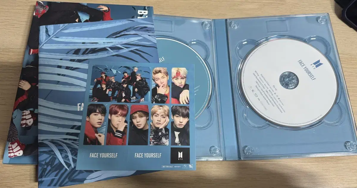 방탄 dvd 페이스유얼셀프 일본dvd