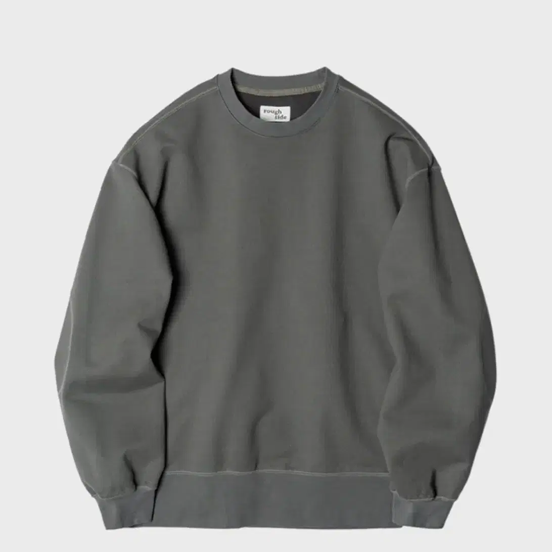 러프사이드 Oversized Sweat Shirt Ash Grey