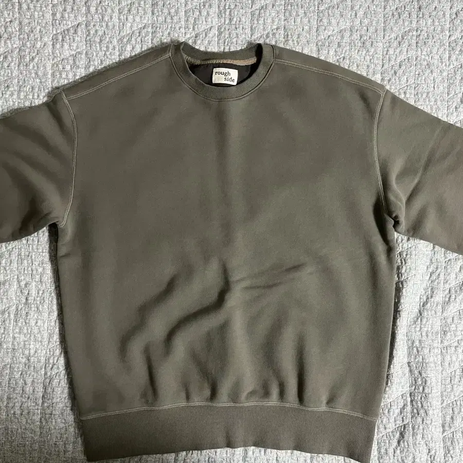 러프사이드 Oversized Sweat Shirt Ash Grey