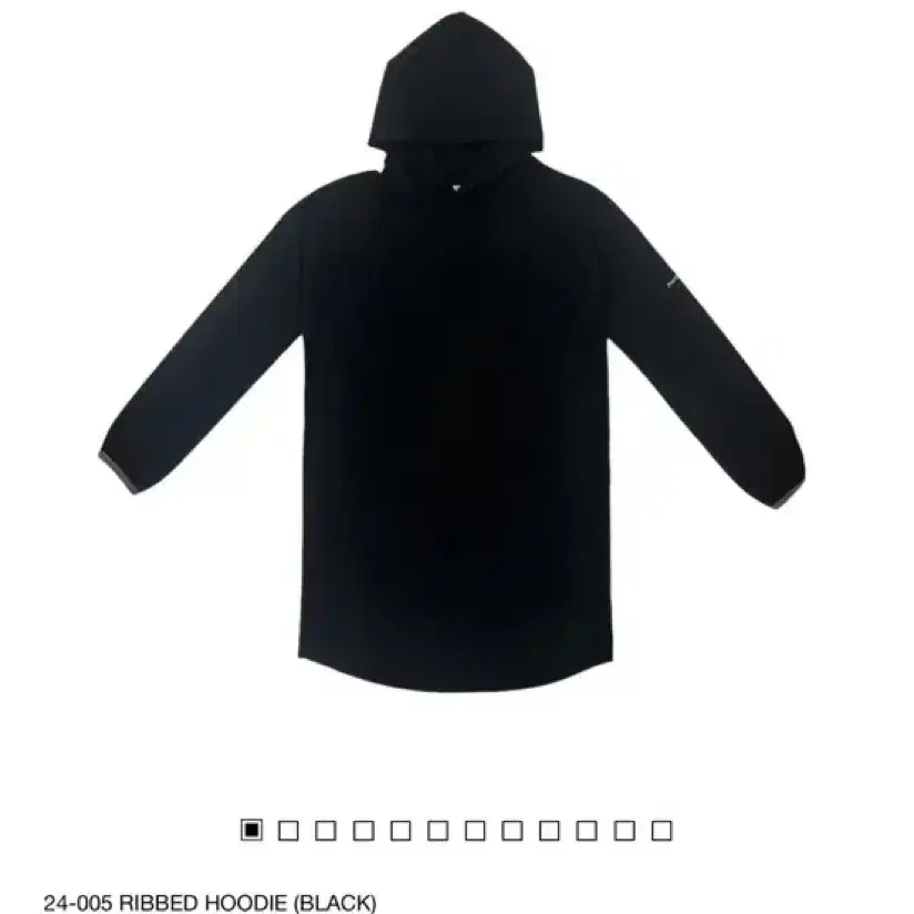 지초이 24-005 RIBBED HOODIE 3사이즈