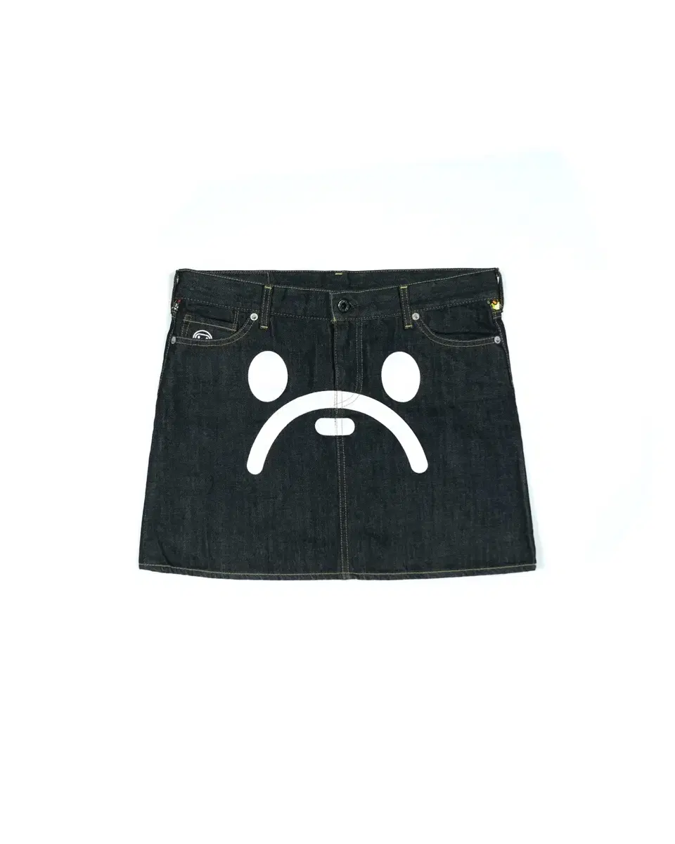 Bape Baby Milo denim skirt