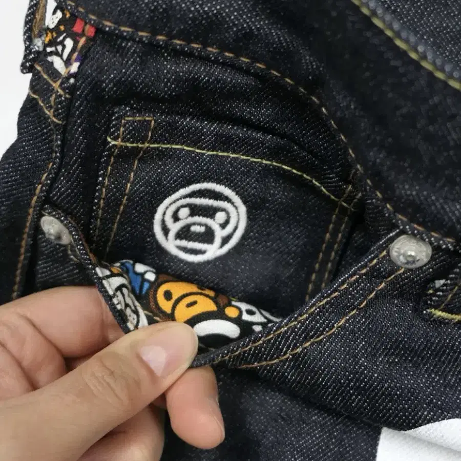 Bape Baby Milo denim skirt