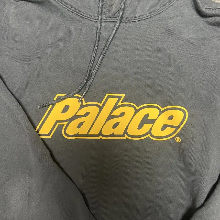 (L) 팔라스 후드티 Palace Border Logo Hood