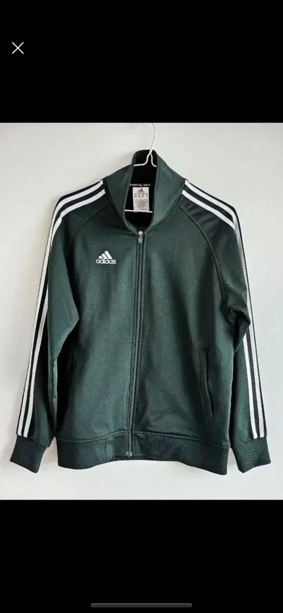 adidas Green Tracktop Jersey M