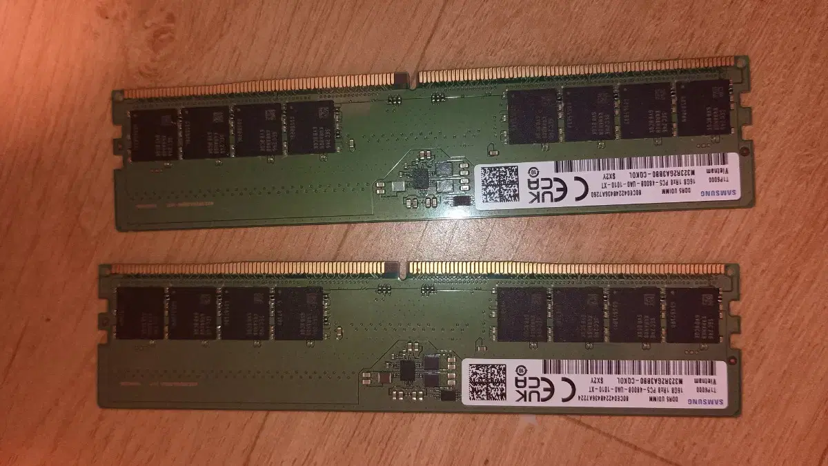 삼성 램 ram ddr5-4800 16gb