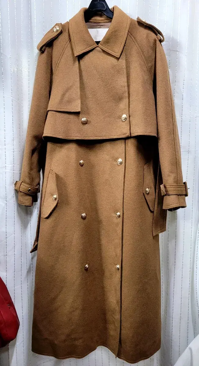 Zulu belted long coat