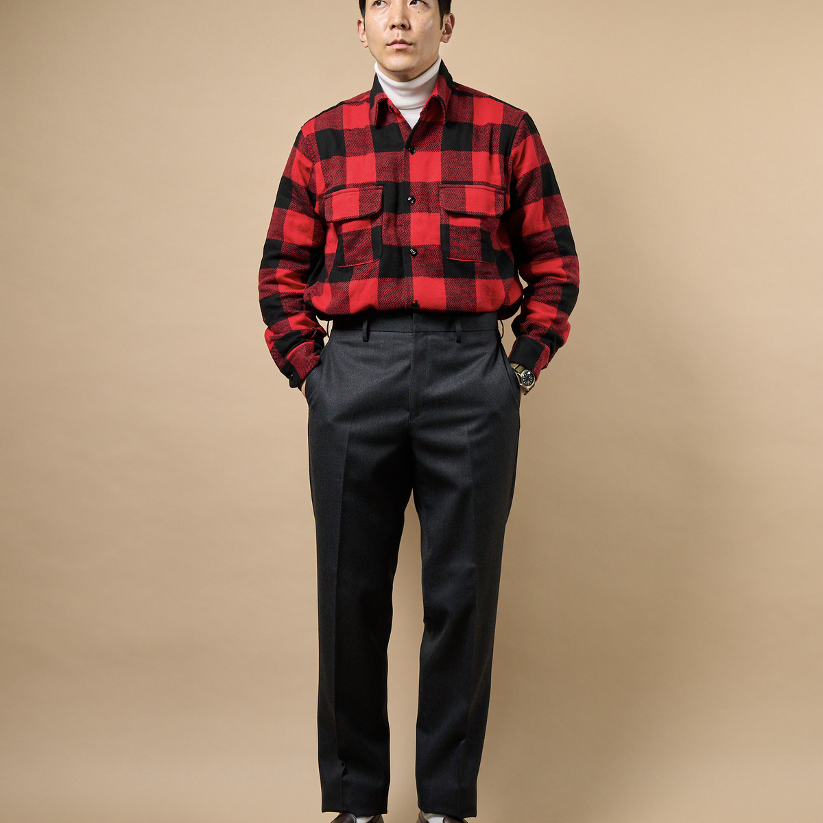 아나토미카 TRIM FIT PANTS III WOOL SERGE 31