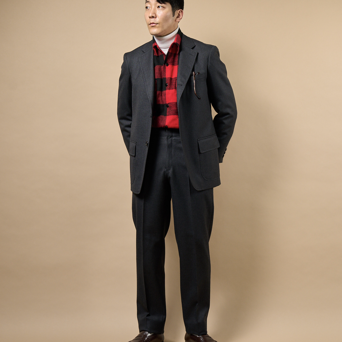 아나토미카 TRIM FIT PANTS III WOOL SERGE 31