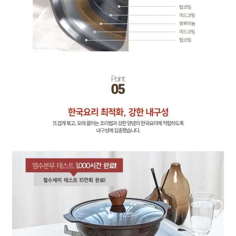 로얄그래프톤 세라믹 IH 뚝배기 전골 24cm