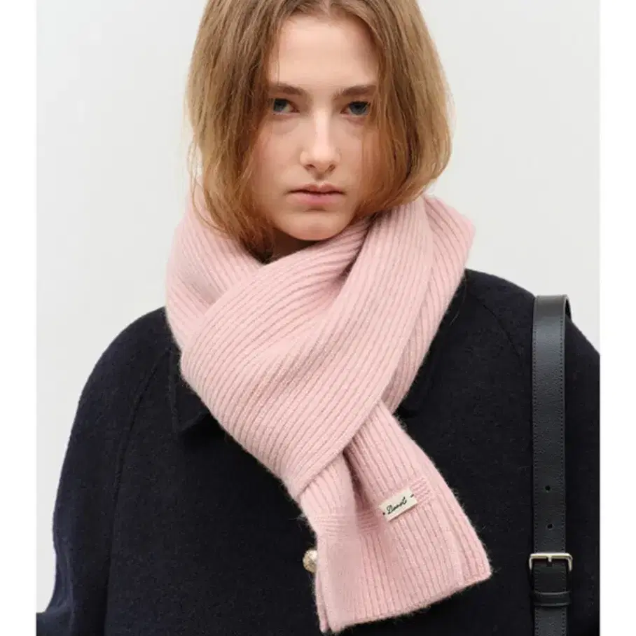 던스트 머플러 knitted cashmere muffler