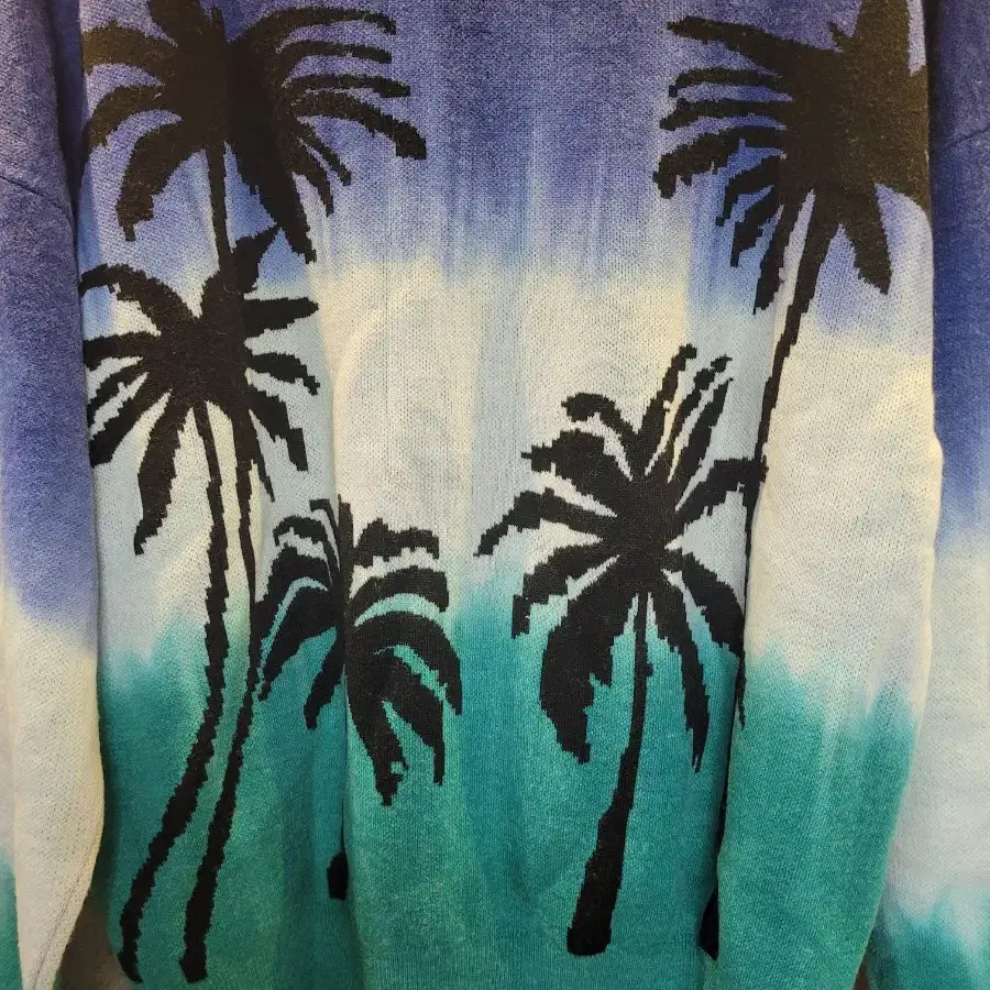 Palm tree 직조 니트. 새거!