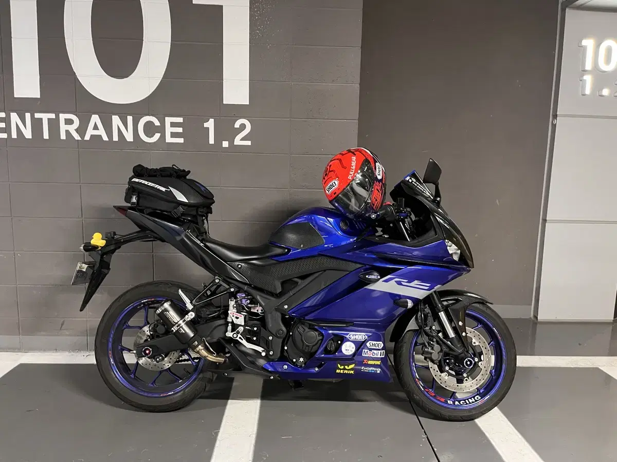 R7 드레스업 20년식 야마하 yzf-r3 14xxx.km 풀튜닝