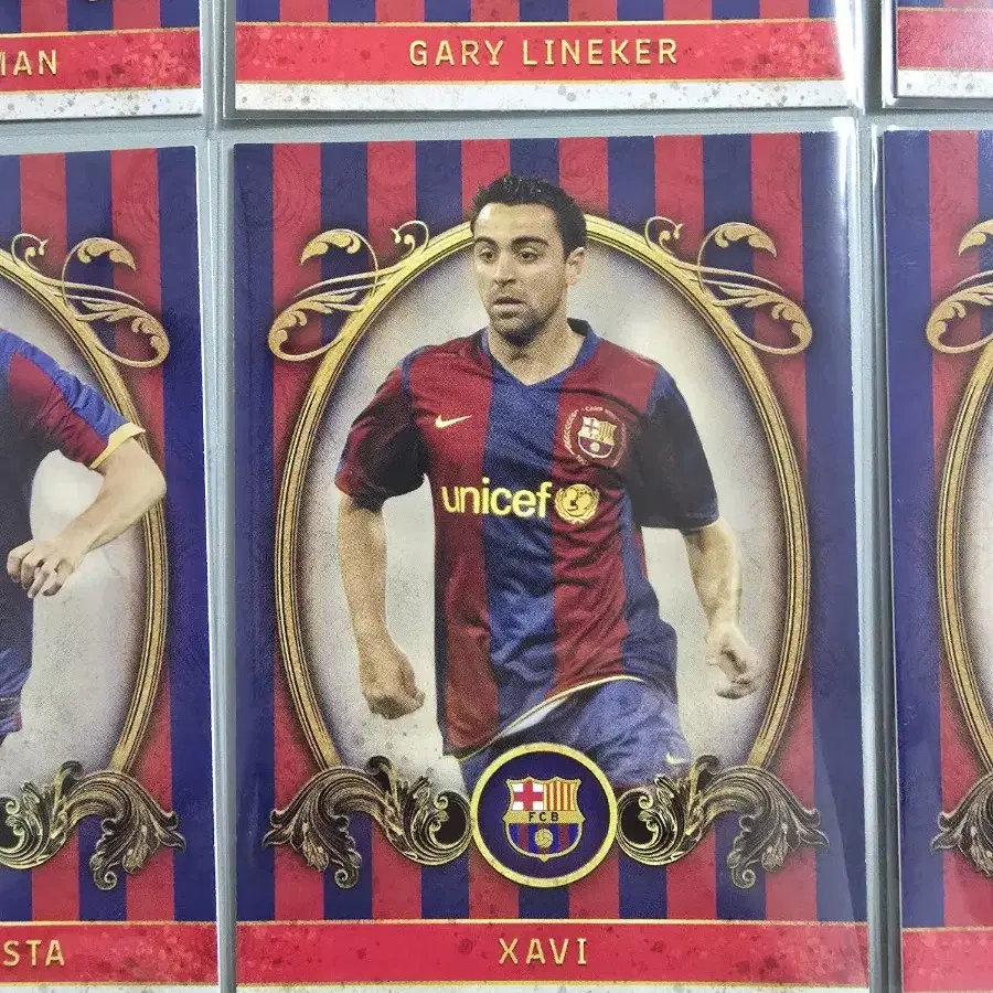 TOPPS FC 바르셀로나 오피셜 팀셋 카드 2023-2024