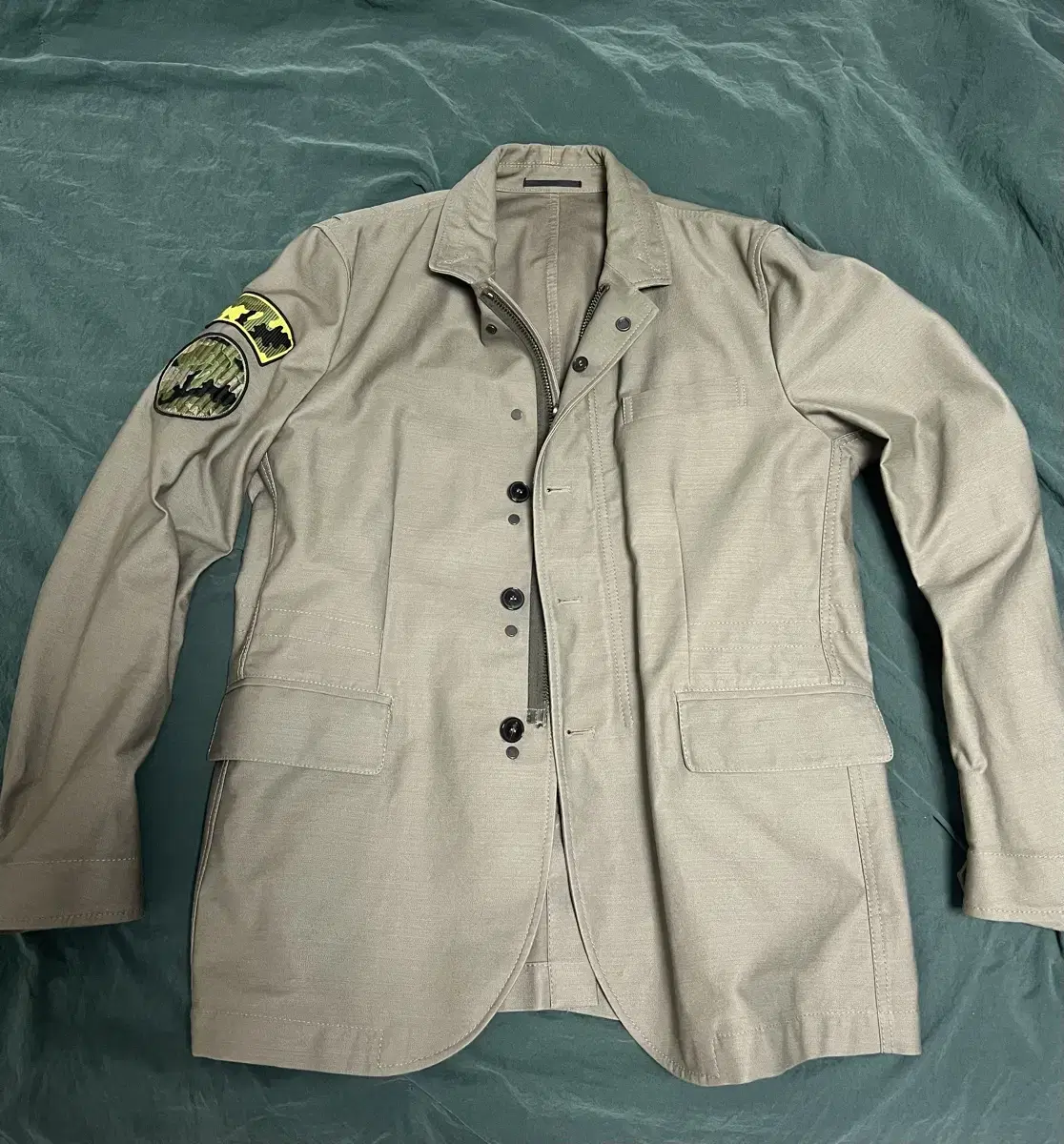 발렌티노 Military Patch Jacket 50