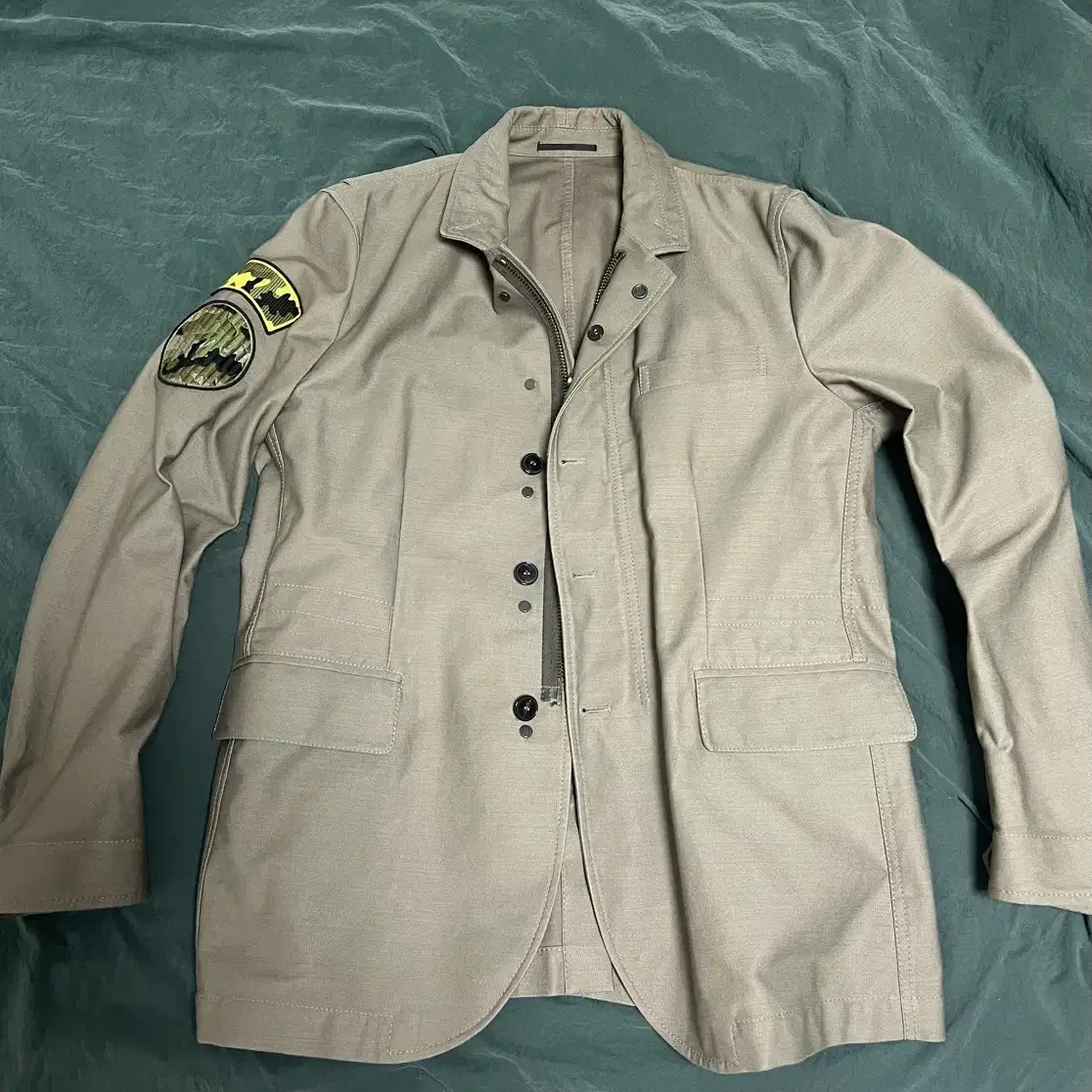 발렌티노 Military Patch Jacket 50