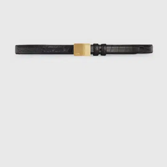 [80]타일레 벨트 PARA BUCKLE THIN BELT BLACK