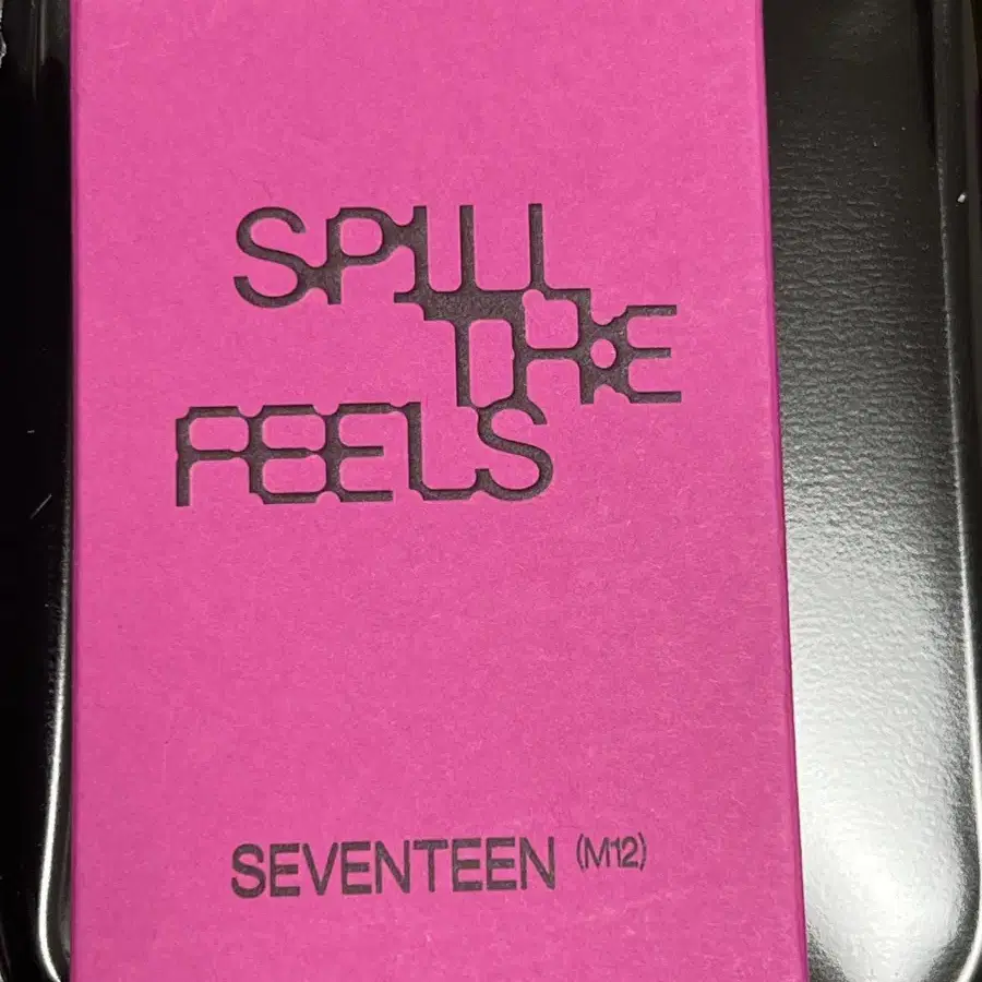 Spill the feels 세븐틴 공방 포카 에스쿱스 양도