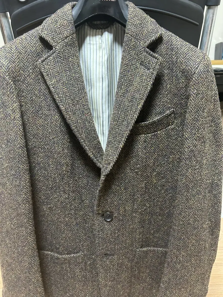 프레피룩 필수템! Harris Tweed 헤링본 일본자켓