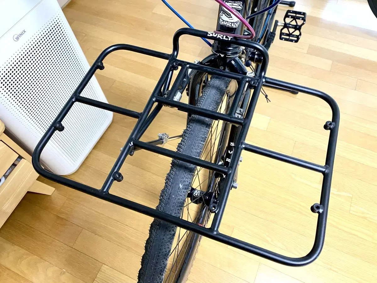 Surly 24 Pack Rack 설리 24 팩랙 신형 블랙