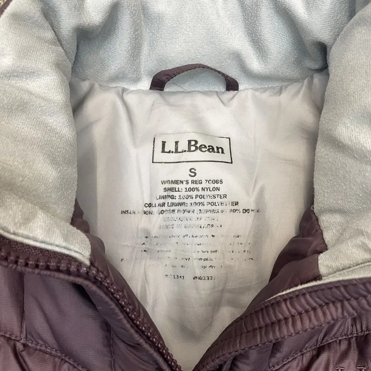 LL bean 엘엘빈 우먼스 다운 패딩 베스트 조끼 s